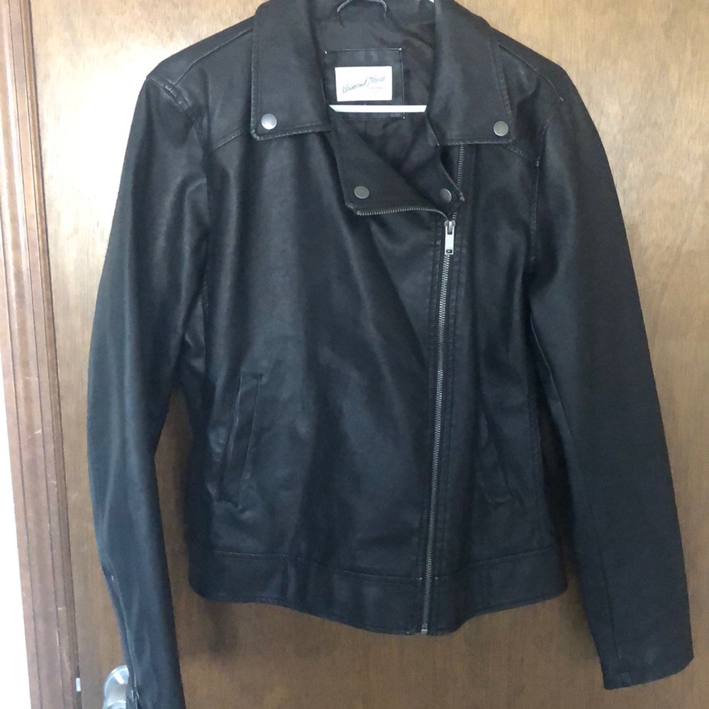 Faux Leather Jacket